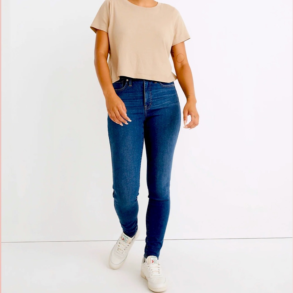 Madewell Curvy High-Rise Skinny Jeans in Coronet Wash size 26